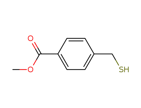 Molecular Structure of 102203-61-2 (Benzoic acid, 4-(mercaptomethyl)-, methyl ester)