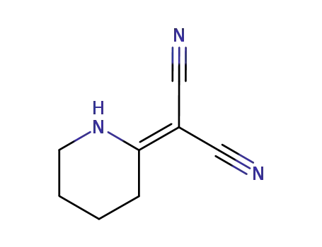 Molecular Structure of 78807-02-0 (Propanedinitrile, 2-piperidinylidene-)