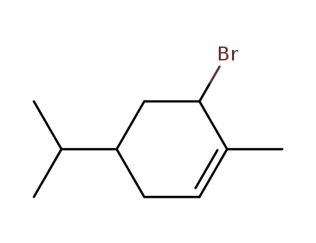Molecular Structure of 31383-92-3 (6-bromo-<i>p</i>-menth-1-ene)