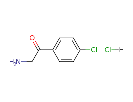 Molecular Structure of 5467-71-0 (2-AMINO-4'-CHLOROACETOPHENONE HYDROCHLORIDE)