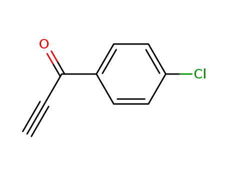 Molecular Structure of 22959-34-8 (2-Propyn-1-one, 1-(4-chlorophenyl)-)