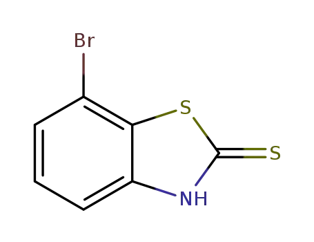 Molecular Structure of 908355-83-9 (7-bromobenzo[d]thiazole-2-thiol)