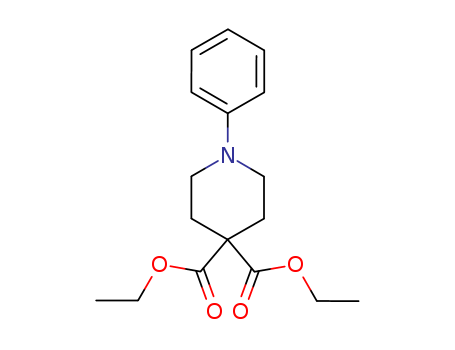 4,4-Piperidinedicarboxylicacid, 1-phenyl-, 4,4-diethyl ester cas  28341-04-0