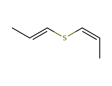 Molecular Structure of 37981-37-6 ((1E)-prop-1-en-1-yl (1Z)-prop-1-en-1-yl sulfide)