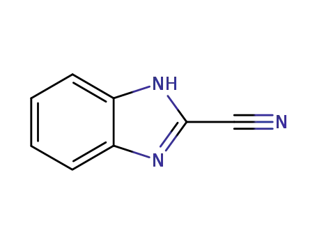 Molecular Structure of 6868-37-7 (2-BENZIMIDAZOLCARBONITRILE)