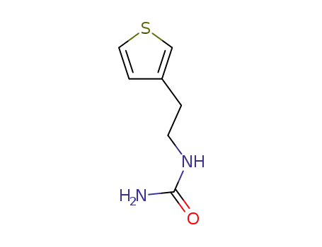 Molecular Structure of 106860-31-5 (Urea, [2-(3-thienyl)ethyl]-)