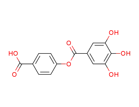 Molecular Structure of 685876-41-9 (4-galloyloxy-benzoic acid)