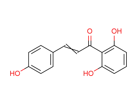 Molecular Structure of 79491-84-2 (2-Propen-1-one, 1-(2,6-dihydroxyphenyl)-3-(4-hydroxyphenyl)-)
