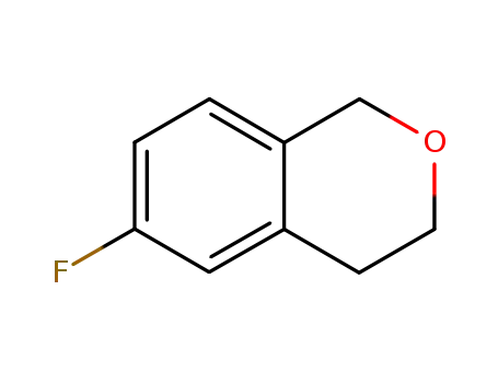 Molecular Structure of 50396-63-9 (6-FLUOROISOCHROMAN)