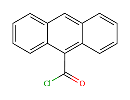 16331-52-5,9-ANTHRACENECARBONYL CHLORIDE,9-Anthroylchloride (8CI);9-(Chlorocarbonyl)anthracene;9-Anthracenoyl chloride;9-Anthranoyl chloride;Anthracene-9-carboxylic acid chloride;