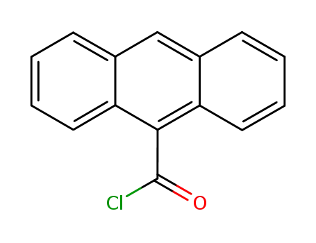 Molecular Structure of 16331-52-5 (9-ANTHRACENECARBONYL CHLORIDE)