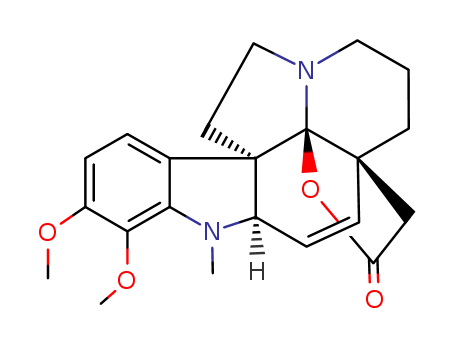 Molecular Structure of 16625-21-1 (Aspidospermidin-21-oicacid, 3,4-didehydro-19-hydroxy-16,17-dimethoxy-1-methyl-, g-lactone)