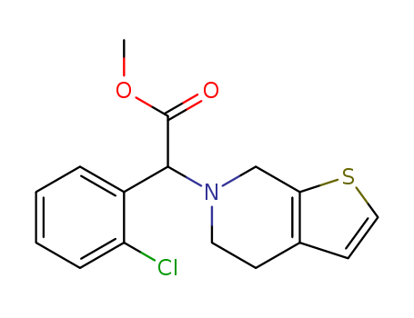 METHYL 2-(2-CHLOROPHENYL)-2-(4,5-DIHYDROTHIENO[2,3-C]PYRIDIN-6(7H)-YL)ACETATE  CAS NO.144457-43-2
