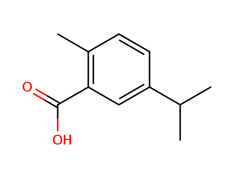 3754-72-1,2-methyl-5-(propan-2-yl)benzoic acid,