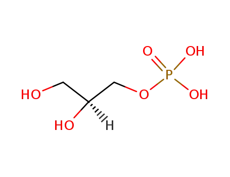 Molecular Structure of 5746-57-6 ([S,(+)]-1-O-Phosphono-L-glycerol)