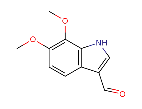 1H-Indole-3-carboxaldehyde, 6,7-dimethoxy-