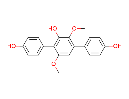 [1,1':4',1''-Terphenyl]-2',4,4''-triol,3',6'-dimethoxy- cas  52452-60-5