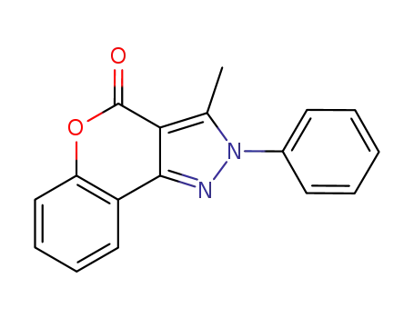 3-methyl-2-phenylchromeno[4,3-c]pyrazol-4(2H)-one
