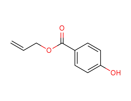 Molecular Structure of 18982-18-8 (4-HYDROXYBENZOIC ACID ALLYL ESTER)
