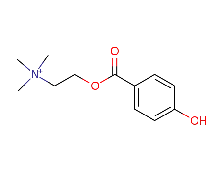 Molecular Structure of 5094-31-5 (4-hydroxybenzoylcholine)