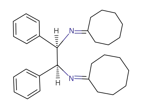 N<sub>.</sub>N'-Bis-cyclooctyliden-meso-1.2-diphenyl-aethylendiamin