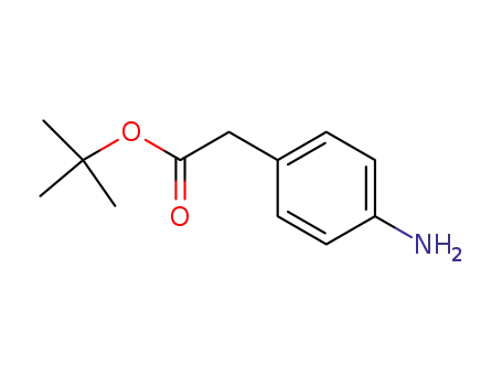 Molecular Structure of 174579-31-8 (tert-Butyl-4-aminophenylacetate)
