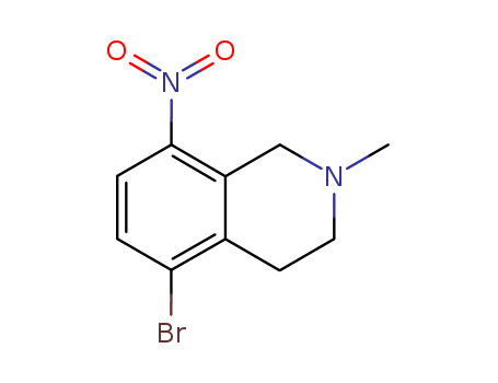 5-bromo-2-methyl-8-nitro-1,2,3,4-tetrahydroisoquinoline