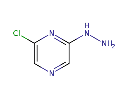 Molecular Structure of 63286-29-3 (2-Chloro-6-hydrazinopyrazine)