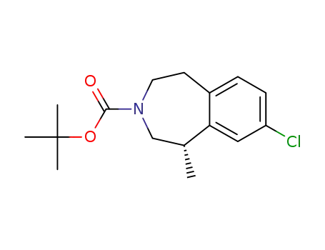 (S)-N-tert-butoxycarbonyl-8-chloro-1-methyl-2,3,4,5-tetrahydro-1H-benzo[d]azepine