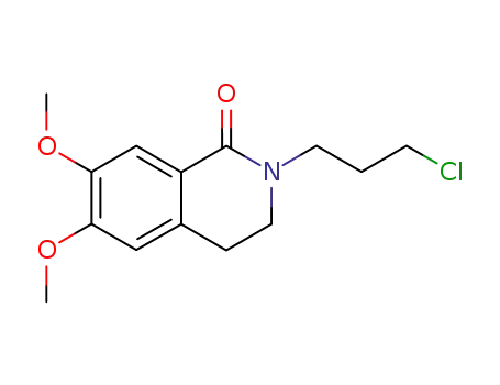 1(2H)-Isoquinolinone, 2-(3-chloropropyl)-3,4-dihydro-6,7-dimethoxy-