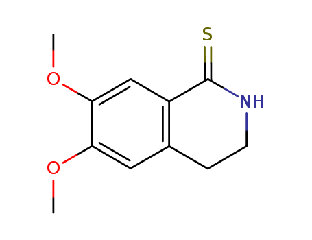 24456-59-5,6,7-DIMETHOXY-1,2,3,4-TETRAHYDROISOQUINOLINE-1-THIONE,Isocarbostyril,3,4-dihydro-6,7-dimethoxythio- (8CI)