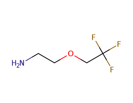 Molecular Structure of 105939-65-9 (2-(2,2,2-trifluoroethoxy)ethanamine)