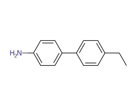 Molecular Structure of 5728-70-1 (4'-Ethyl-[1,1'-biphenyl]-4-amine)
