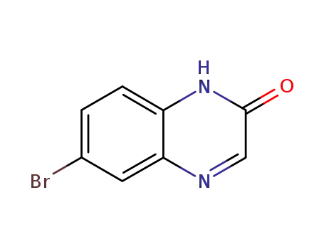 Molecular Structure of 55687-34-8 (6-bromoquinoxalin-2(1H)-one)