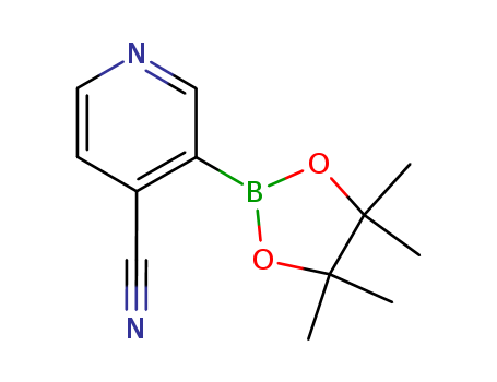 3-(4,4,5,5-Tetramethyl-1,3,2-dioxaborolan-2-yl)isonicotinonitrile