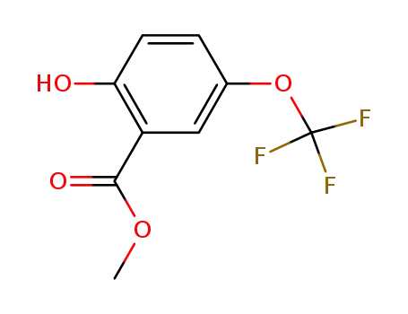 Molecular Structure of 175204-89-4 (Methyl 2,5-bis(2,2,2-trifluoroethoxy)benzoate)