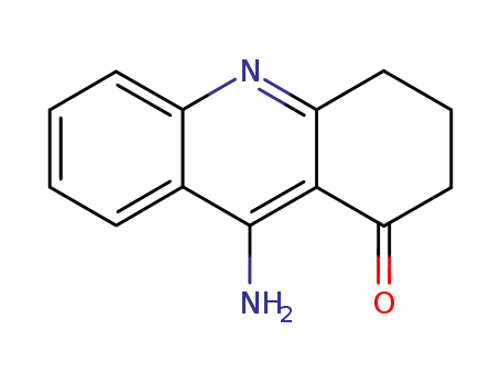 Molecular Structure of 104675-26-5 (9-Amino-3,4-dihydroacridin-1(2H)-one)