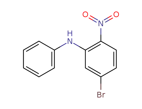Molecular Structure of 6311-47-3 (5-bromo-2-nitro-N-phenyl-aniline)