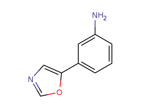 Molecular Structure of 157837-31-5 (3-(1,3-Oxazol-5-yl)aniline)