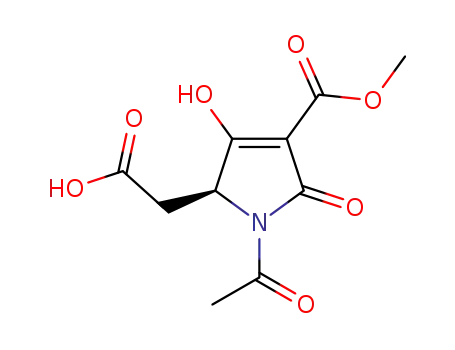 (S)-1-acetyl-5-carboxymethyl-3-methoxycarbonyl-tetramic acid