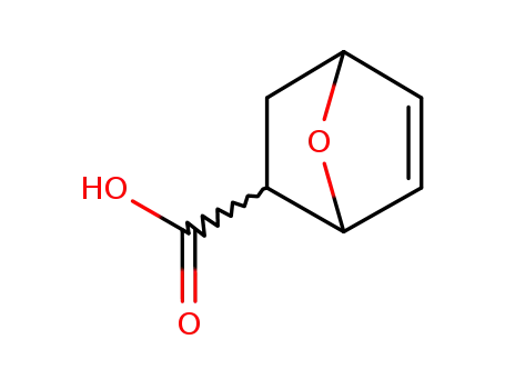 Molecular Structure of 24363-23-3 (7-OXA-BICYCLO[2.2.1]HEPT-5-ENE-2-CARBOXYLIC ACID)