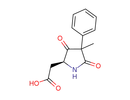 (S)-5-carboxymethyl-3-methyl-3-phenyltetramic acid