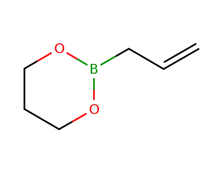 Molecular Structure of 54655-41-3 (B-allyl-1,3,2-dioxaborinane)