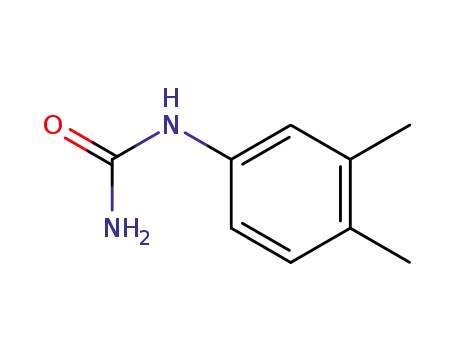 Molecular Structure of 114-79-4 (N-(3,4-DIMETHYLPHENYL)UREA)