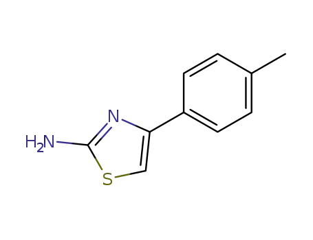Molecular Structure of 2103-91-5 (2-AMINO-4-(P-TOLYL)THIAZOLE)