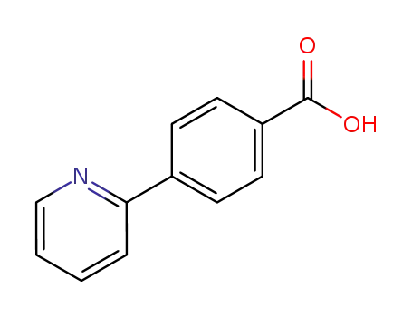 Molecular Structure of 4385-62-0 (4-(2-Pyridyl)benzoic acid)