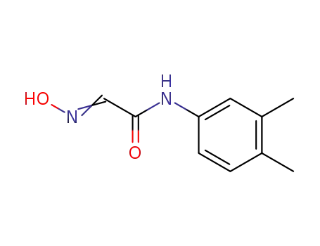 Molecular Structure of 17122-69-9 (N-(3,4-Dimethylphenyl)-2-(hydroxyimino)acetamide)