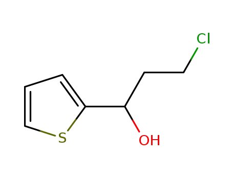 Molecular Structure of 260354-12-9 (3-CHLORO-1-(2-THIENYL)-1-PROPANOL)