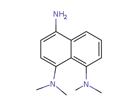 Molecular Structure of 199342-45-5 (4-amino-1,8-bis(dimethylamino)naphthalene)