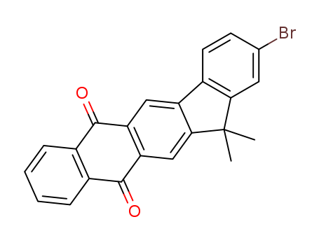 2-Bromo-13,13-dimethyl-6H-indeno[1,2-b]anthracene-6,11(13H)-dione